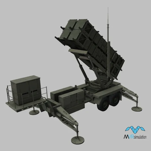 PAC-3-Launcher · US · green — 3D model preview