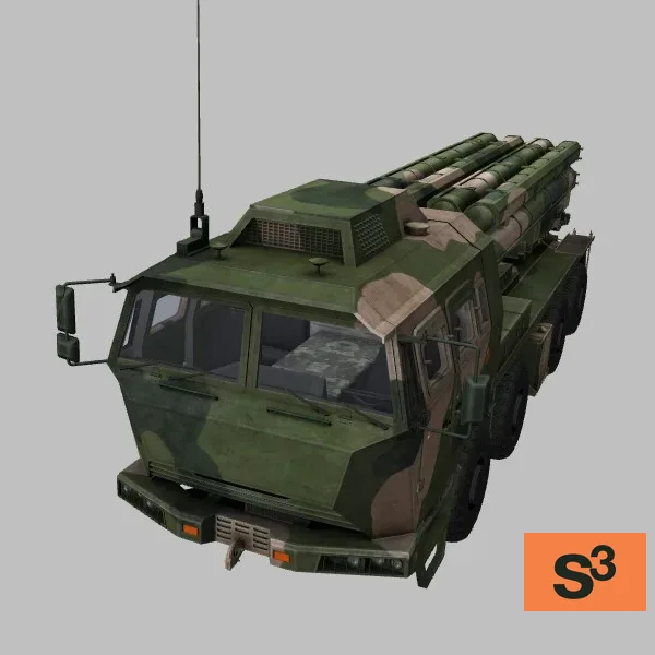 PCL-191 · CN · camo — 3D model preview
