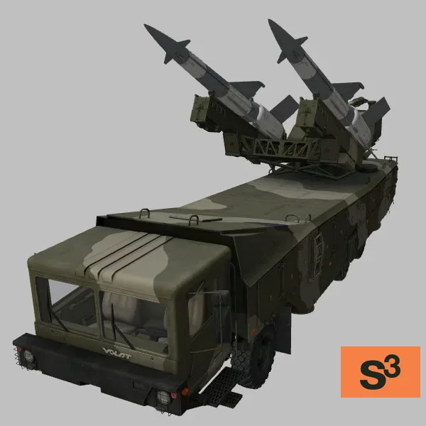 Pechora-2M · RU · camo — 3D model preview
