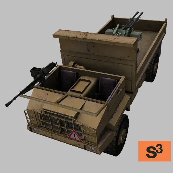 Pegaso-3046-2A13 · SO · desert — 3D model preview