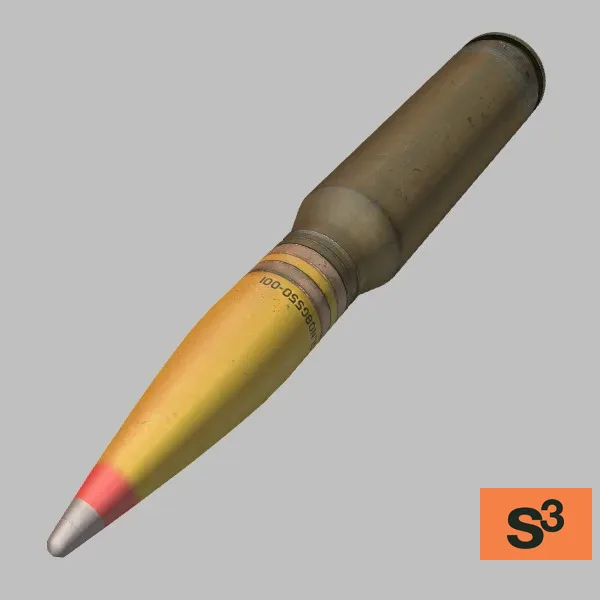 PGU-13B · US · yellow — 3D model preview