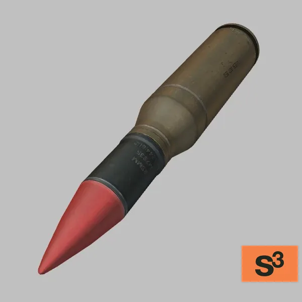 PGU-20U · US · yellow — 3D model preview