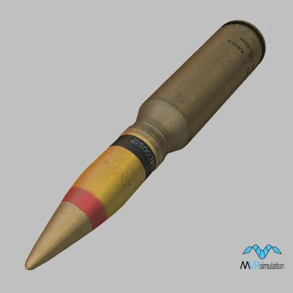 PGU-28B · US · yellow — 3D model preview