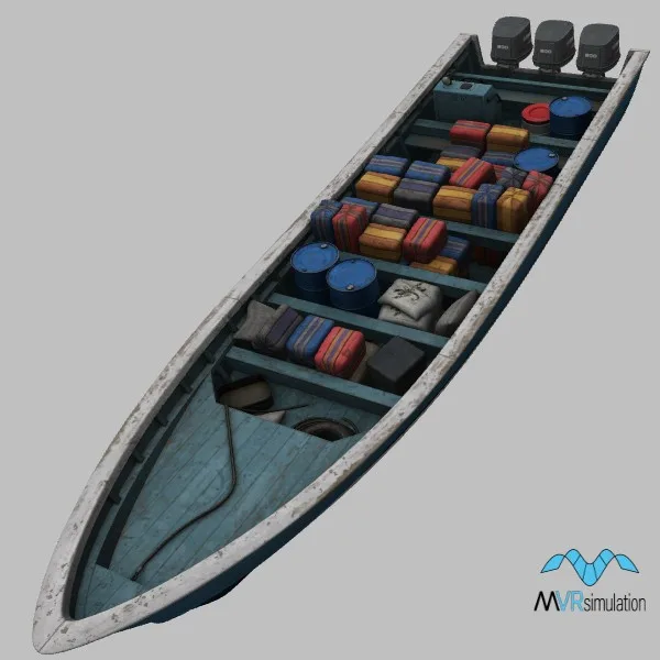 Pinero-001 · VE · blue — 3D model preview