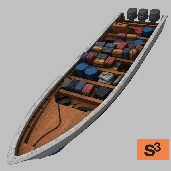 Pinero-001 · VE · white — 3D model preview
