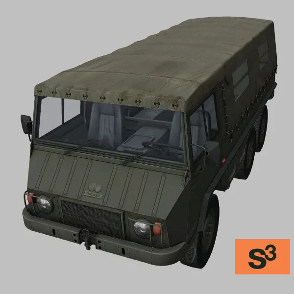 Pinzgauer-712M-Canopy · AT · green — 3D model preview