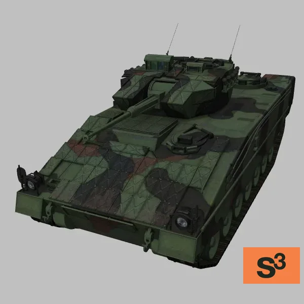 Pizarro · ES · camo — 3D model preview