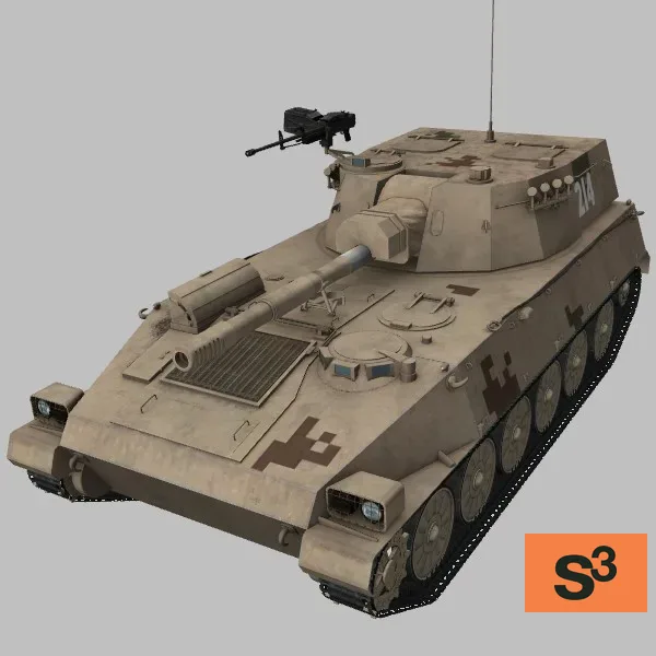 PLZ-89 · CN · digital-desert — 3D model preview