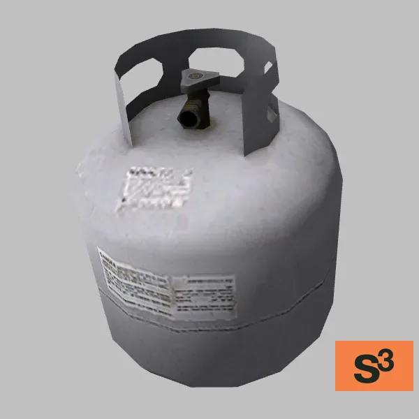 propane-tank-001 — 3D model preview