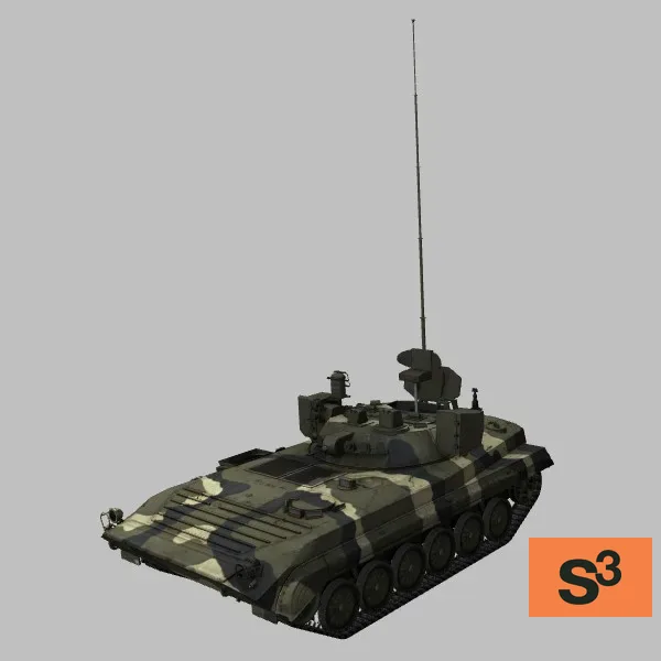 PRP-4A · RU · camo — 3D model preview