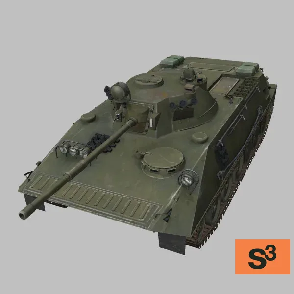 PT-85 · KP · green — 3D model preview