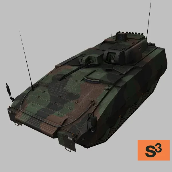 Puma · DE · camo — 3D model preview