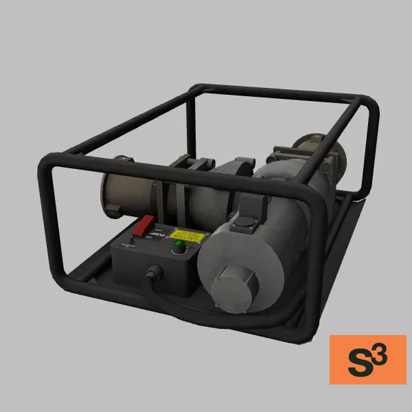 pump-125gpm-001 — 3D model preview