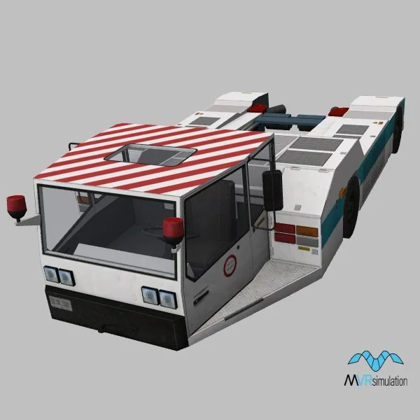 pushback-tractor-001 — 3D model preview