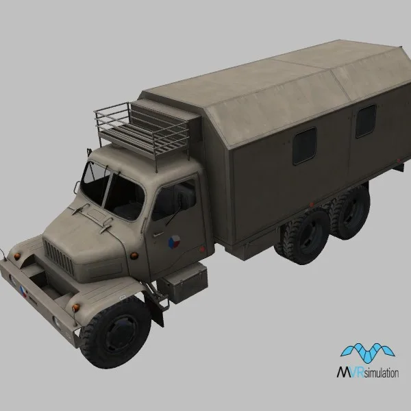 PV3S · CZ · desert — 3D model preview