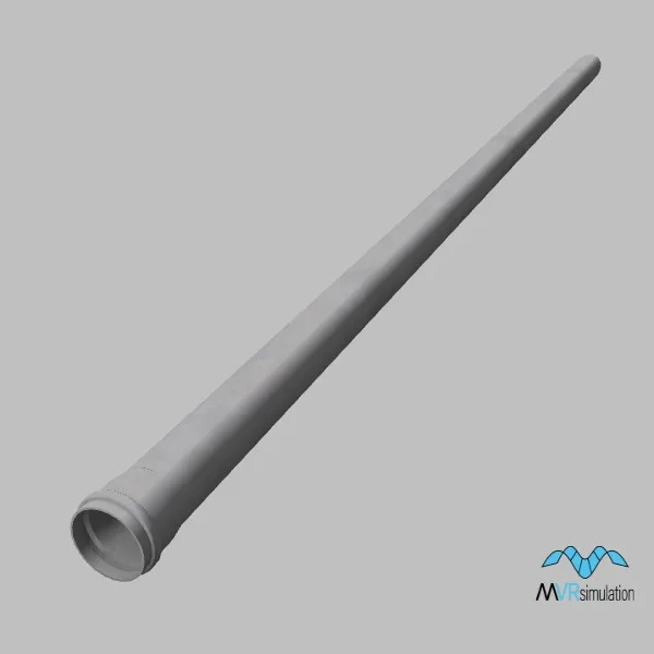 PVC-pipe-001 — 3D model preview