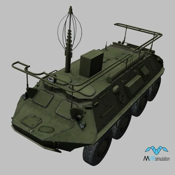 R-145BM · RU · green — 3D model preview