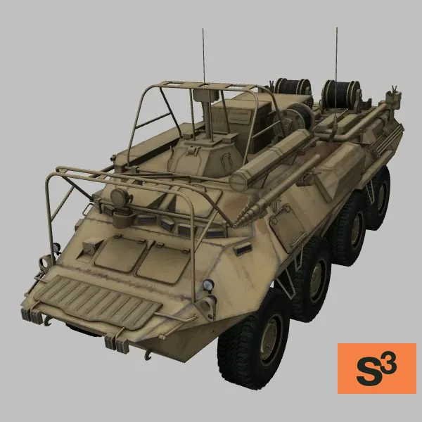 R-166-05 · RU · desert — 3D model preview