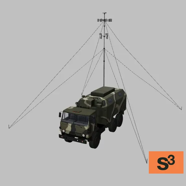 R-330ZH · RU · camo — 3D model preview