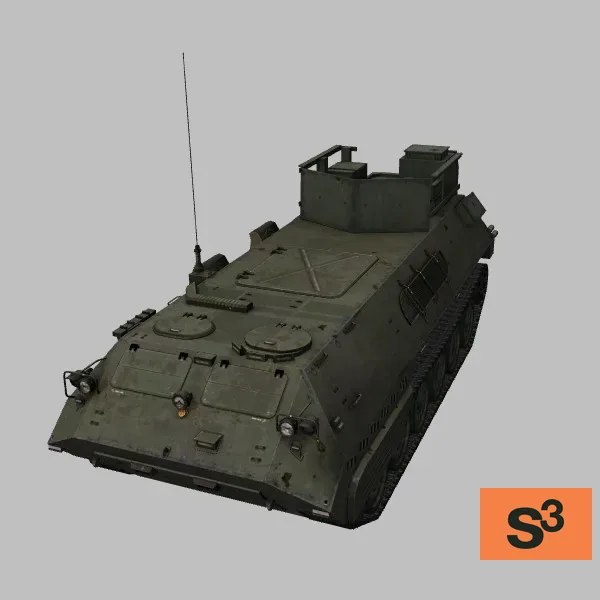R-381T3 · RU · green — 3D model preview
