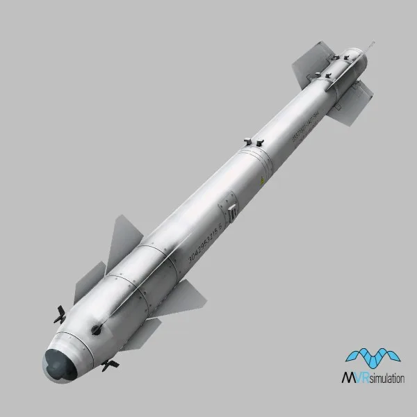 R-73L · RU · white — 3D model preview