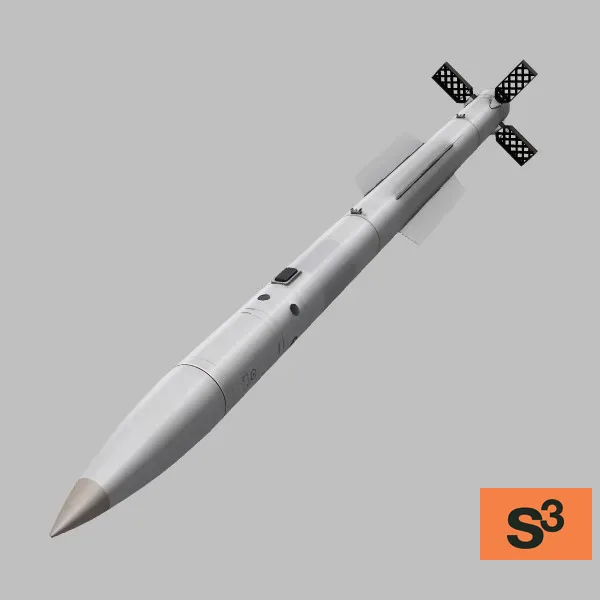 R-77 · RU · white — 3D model preview