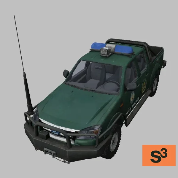 Ranger-2009 · AF · green — 3D model preview