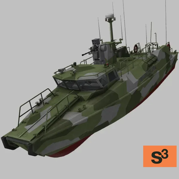 Raptor-class · RU · camo — 3D model preview