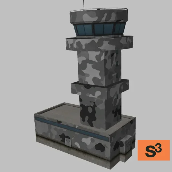 RCPO-Control-Tower-001 — 3D model preview