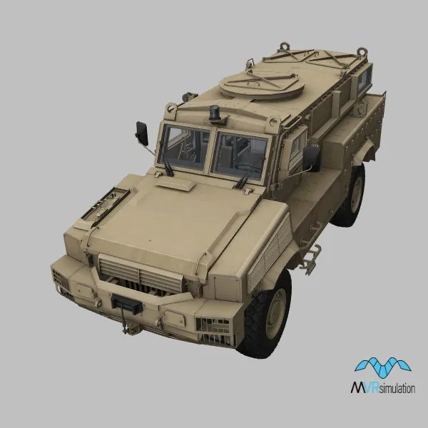 RG-31 · Mk5E · US · desert — 3D model preview