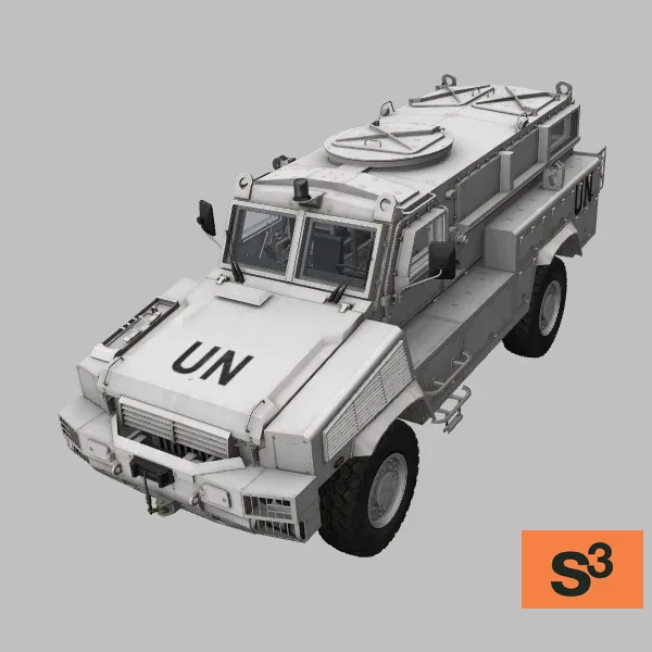 RG-31 · UN · white — 3D model preview