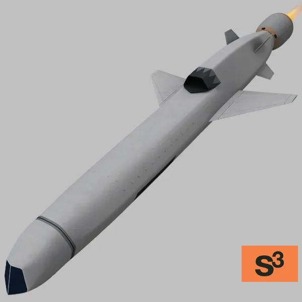 RGM-184A · US · grey — 3D model preview