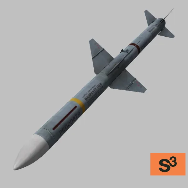 RIM-7P · US · grey — 3D model preview