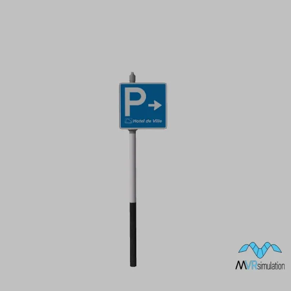road-info-sign-004 — 3D model preview