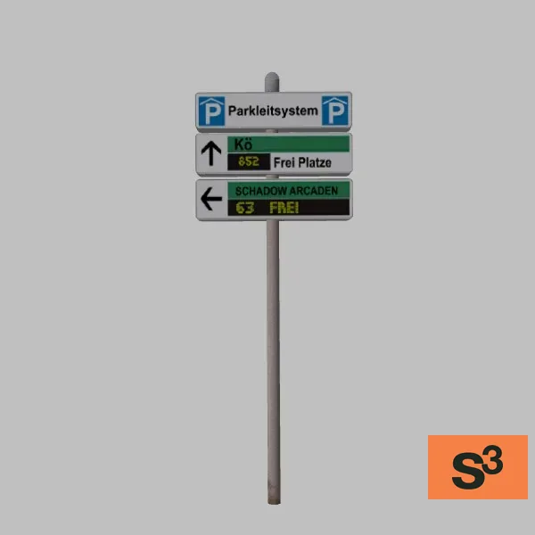 road-info-sign-011 — 3D model preview