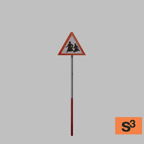 road-sign-arabic-002 — 3D model preview