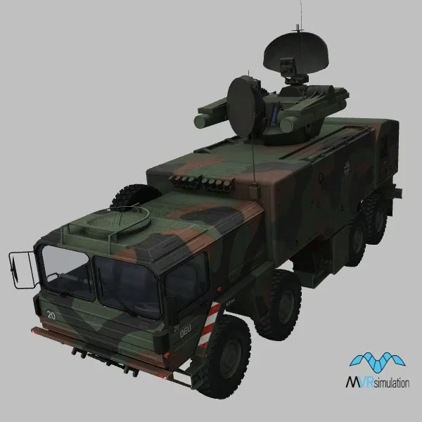 Roland-MAN8x8 · DE · camo — 3D model preview