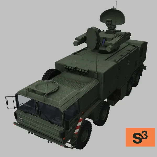 Roland-MAN8x8 · DE · green — 3D model preview