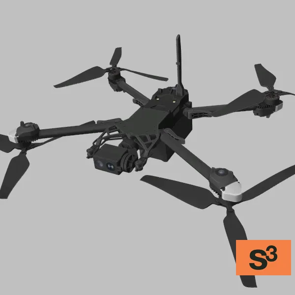 RQ-28A · US · black — 3D model preview