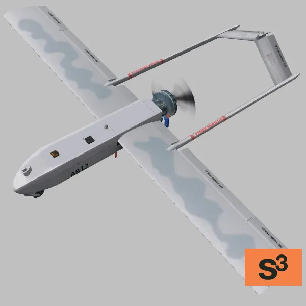 RQ-7B-1B · US · grey — 3D model preview