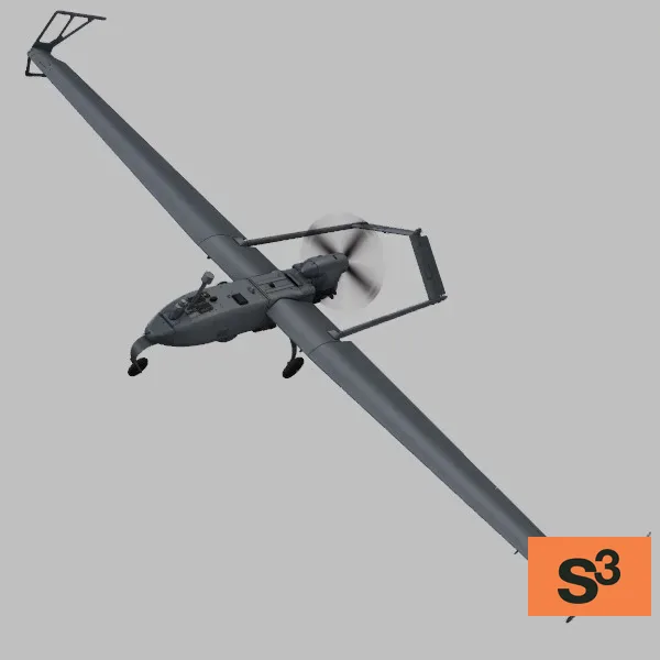RQ-7Bv3 · US · grey — 3D model preview