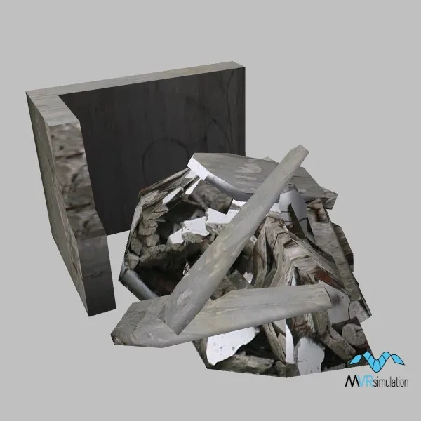 rubble-002 — 3D model preview