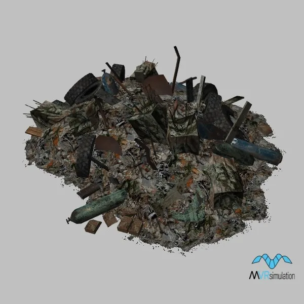 rubble-004 — 3D model preview