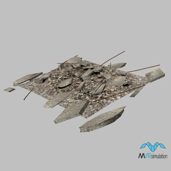 rubble-009 — 3D model preview