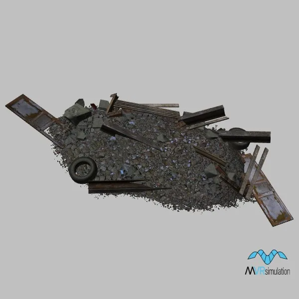 rubble-013 — 3D model preview