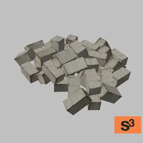 rubble-016 — 3D model preview