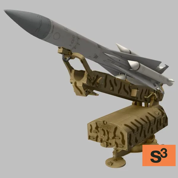 S-200VE · IR · camo — 3D model preview
