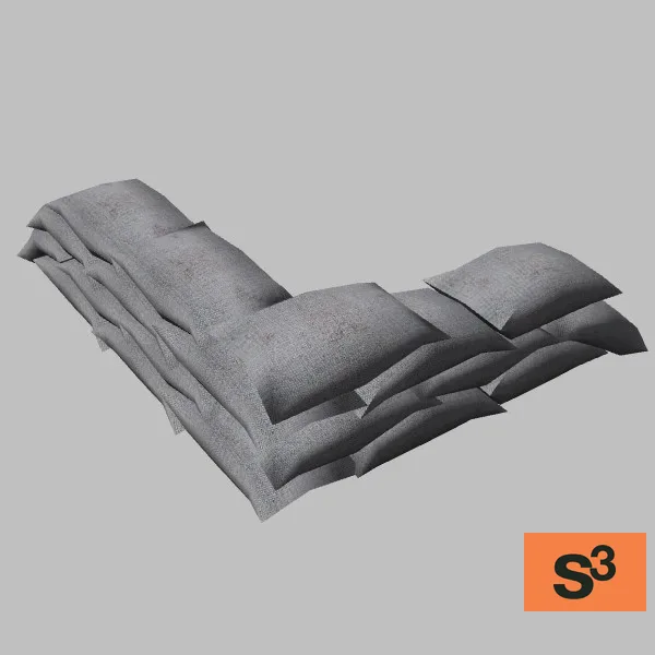 sandbag-008 — 3D model preview