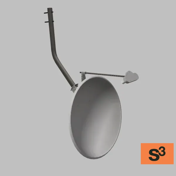 satellite-antenna-003 — 3D model preview