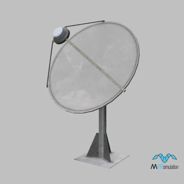 satellite-antenna-004 — 3D model preview